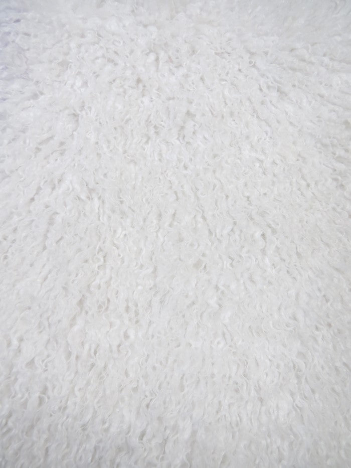 Ultra Curly Mongolian Minky Fabric