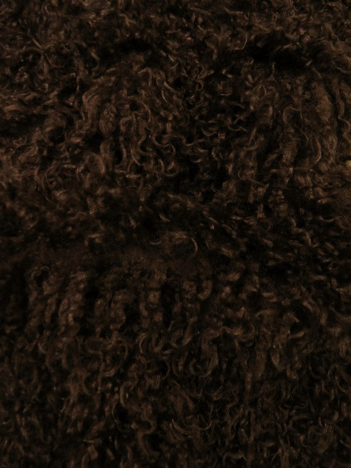 Ultra Curly Mongolian Minky Fabric