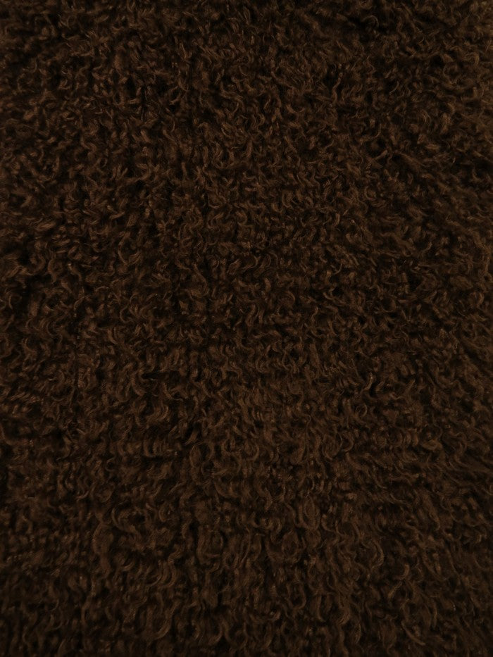 Ultra Curly Mongolian Minky Fabric
