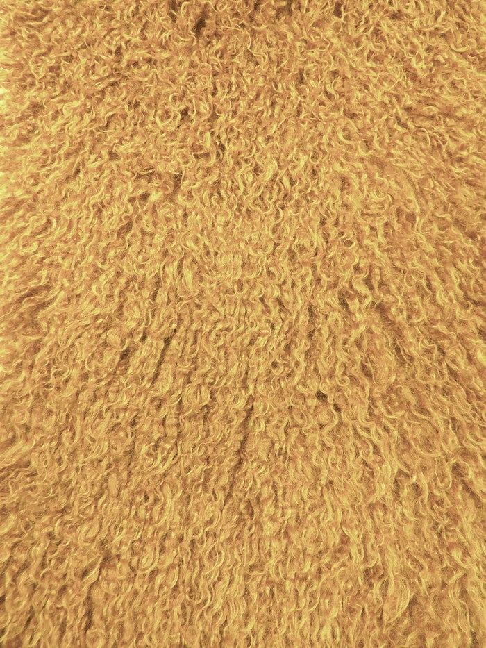 Ultra Curly Mongolian Minky Fabric