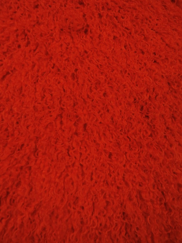 Ultra Curly Mongolian Minky Fabric