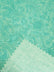 Vintage Western Floral Pu Leather Fabric / Turquoise / By The Roll - 30 Yards