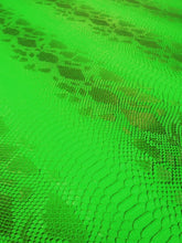 Viper Sopythana Embossed Snake Skin Vinyl Leather Fabric