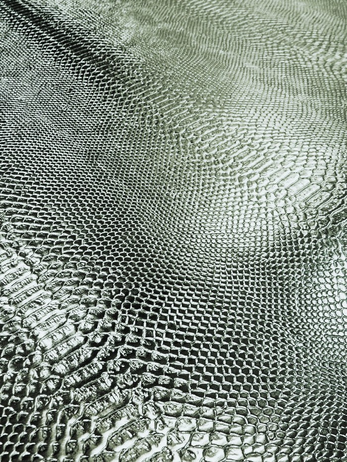 Viper Sopythana Embossed Snake Skin Vinyl Leather Fabric