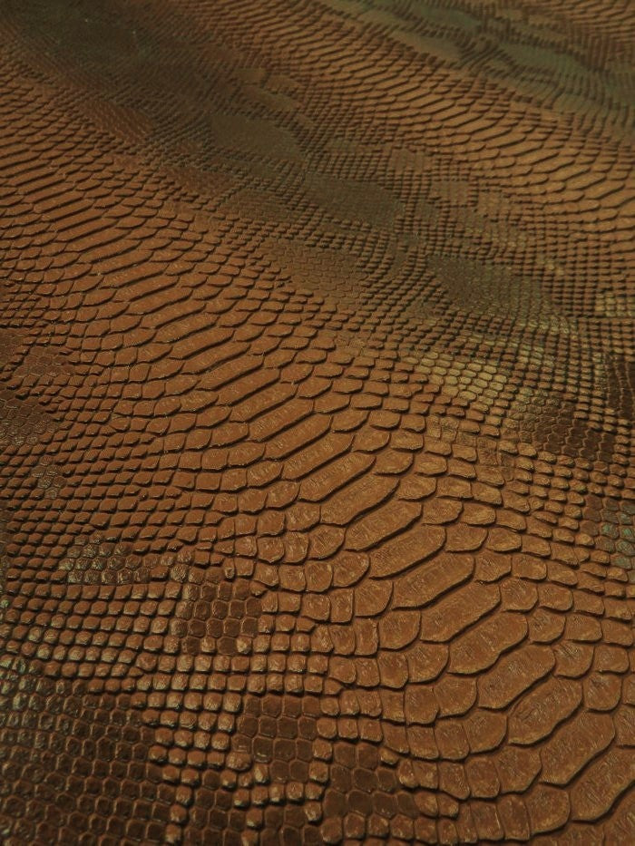 Viper Sopythana Embossed Snake Skin Vinyl Leather Fabric