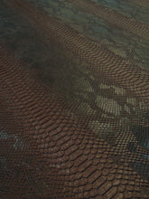 Viper Sopythana Embossed Snake Skin Vinyl Leather Fabric