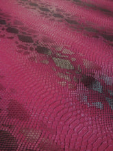 Viper Sopythana Embossed Snake Skin Vinyl Leather Fabric