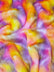 Wave Rainbow Long Pile Faux Fur Fabric / Sold By The Yard