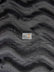 Black Velboa Solid Wavy Short Pile Fabric / By The Roll - 50 Yards