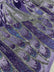 Feather Wing Iridescent Sequin Stretch Mesh Fabric / Sold by the Yard
