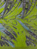 Feather Wing Iridescent Sequin Stretch Mesh Fabric / Sold by the Yard