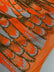 Feather Wing Iridescent Sequin Stretch Mesh Fabric / Sold by the Yard