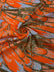 Feather Wing Iridescent Sequin Stretch Mesh Fabric / Sold by the Yard