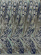 Feather Wing Iridescent Sequin Stretch Mesh Fabric / Sold by the Yard