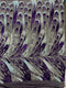Feather Wing Iridescent Sequin Stretch Mesh Fabric / Sold by the Yard