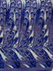 Feather Wing Iridescent Sequin Stretch Mesh Fabric / Sold by the Yard