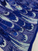 Feather Wing Iridescent Sequin Stretch Mesh Fabric / Sold by the Yard