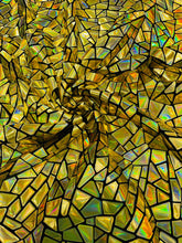 Broken Glass Sequin Velvet Fabric /Sold By The Yard