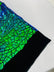 Broken Glass Sequin Velvet Fabric /Sold By The Yard