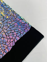 Broken Glass Sequin Velvet Fabric /Sold By The Yard