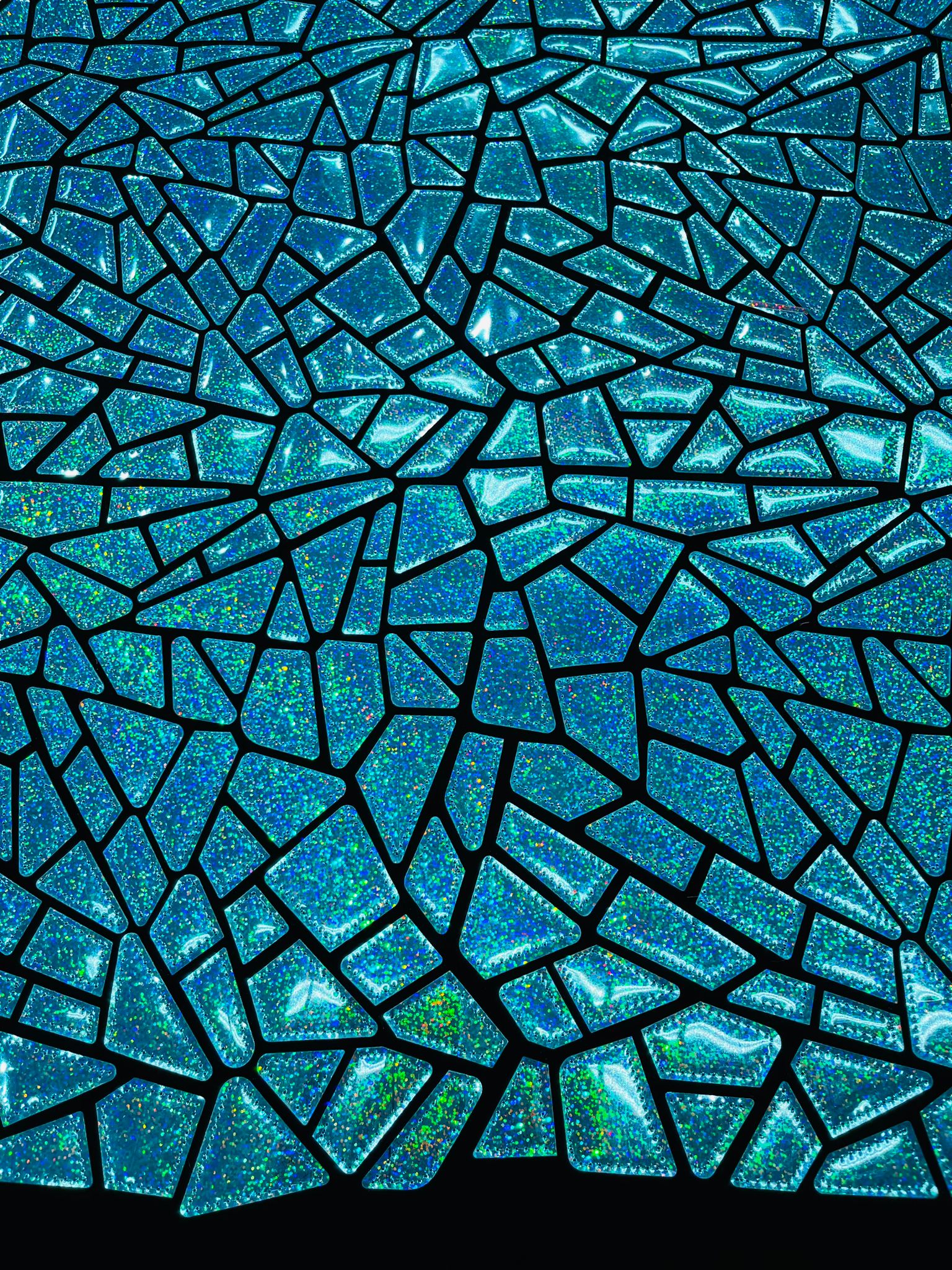 Broken Glass Sequin Velvet Fabric /Sold By The Yard