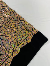 Broken Glass Sequin Velvet Fabric /Sold By The Yard