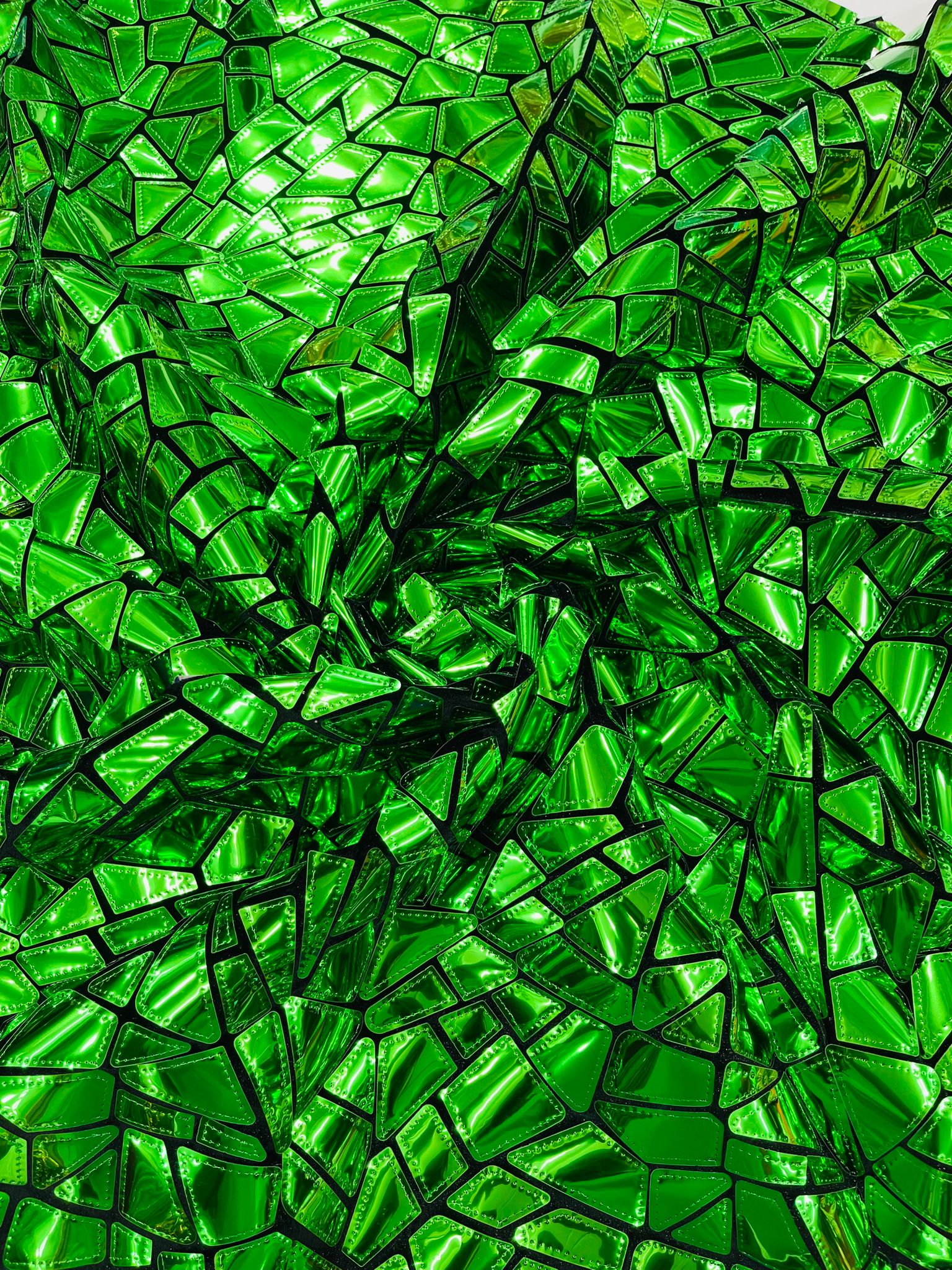 Broken Glass Sequin Velvet Fabric /Sold By The Yard