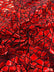 Broken Glass Sequin Velvet Fabric /Sold By The Yard