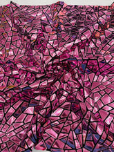 Broken Glass Sequin Velvet Fabric /Sold By The Yard