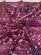 Broken Glass Sequin Velvet Fabric /Sold By The Yard