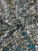 Broken Glass Sequin Velvet Fabric /Sold By The Yard