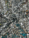 Broken Glass Sequin Velvet Fabric /Sold By The Yard