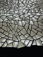 Broken Glass Sequin Velvet Fabric /Sold By The Yard