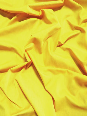 Poly Cotton Solid Fabric / Yellow / 100 Yard Bolt