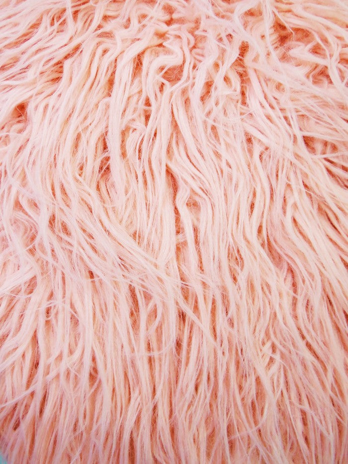 Yeti Mongolian Faux Fur – Flamingo