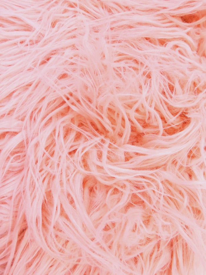Yeti Mongolian Faux Fur – Flamingo