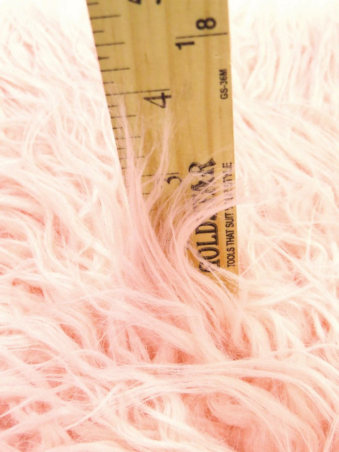 Yeti Mongolian Faux Fur – Flamingo