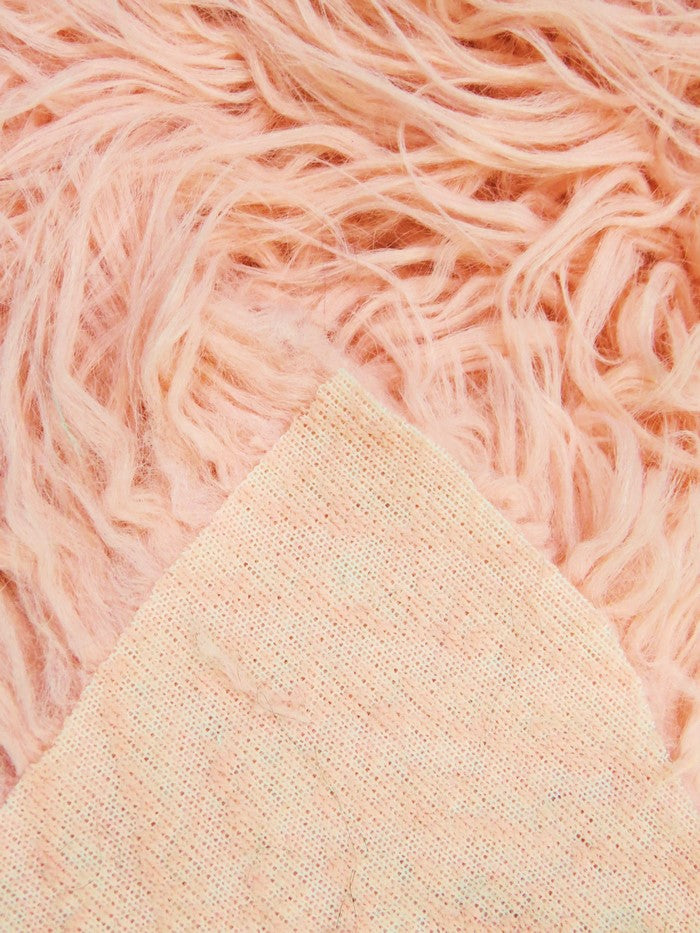 Yeti Mongolian Faux Fur – Flamingo