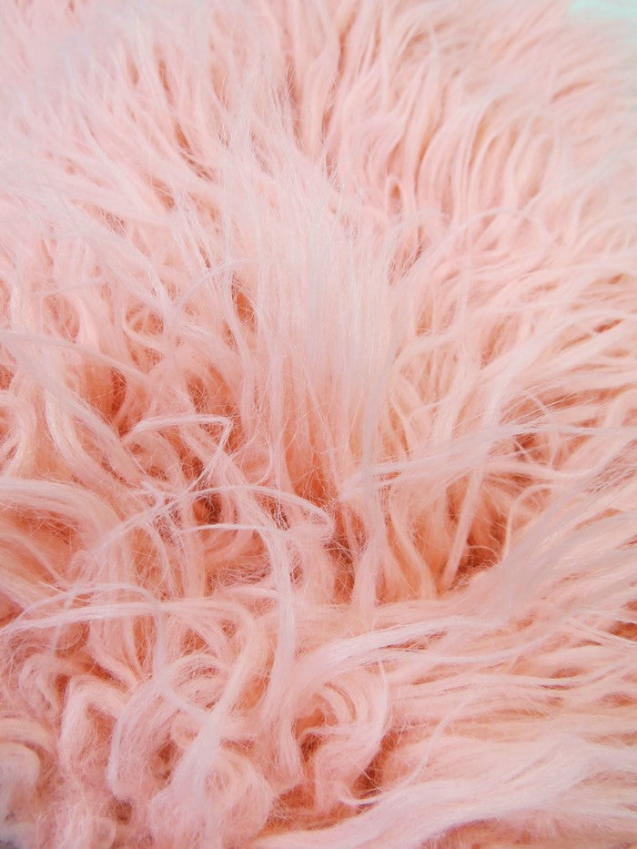 Yeti Mongolian Faux Fur – Flamingo