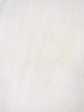 Arctic Rabbit Minky / White - 0
