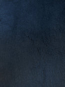 30 Yard Roll of Arctic Rabbit Minky / Navy-2