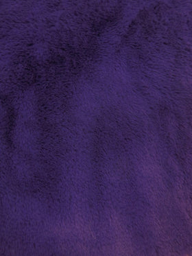 Arctic Rabbit Minky / Purple - 0