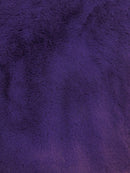 30 Yard Roll of Arctic Rabbit Minky / Purple-2