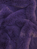 30 Yard Roll of Arctic Rabbit Minky / Purple-1