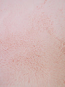 30 Yard Roll of Arctic Rabbit Minky / Light Pink-2