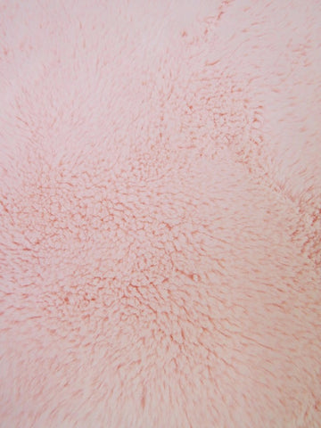 30 Yard Roll of Arctic Rabbit Minky / Light Pink - 0