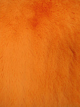 30 Yard Roll of Arctic Rabbit Minky / Orange