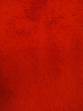 30 Yard Roll of Arctic Rabbit Minky / Red