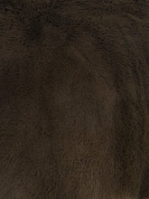 30 Yard Roll of Arctic Rabbit Minky / Brown