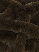 30 Yard Roll of Arctic Rabbit Minky / Brown-1